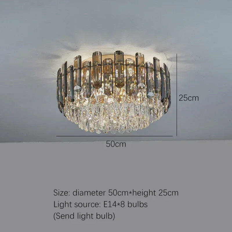 Lustre Luxe Doré