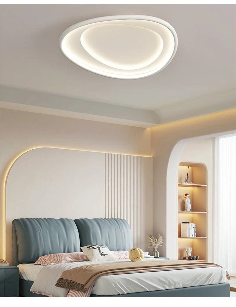 Lustre Salle à Manger Déporté — Blanc