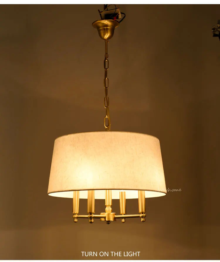 Lustre pour Salle à Manger — Cuivre