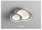 Lustre Salle à Manger Déporté — Blanc