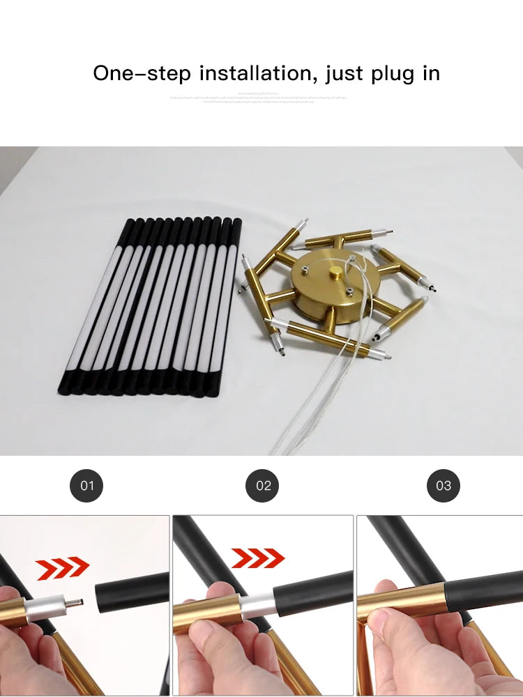 Lustre Cuisine Industriel — Plafonnier Nordique Design