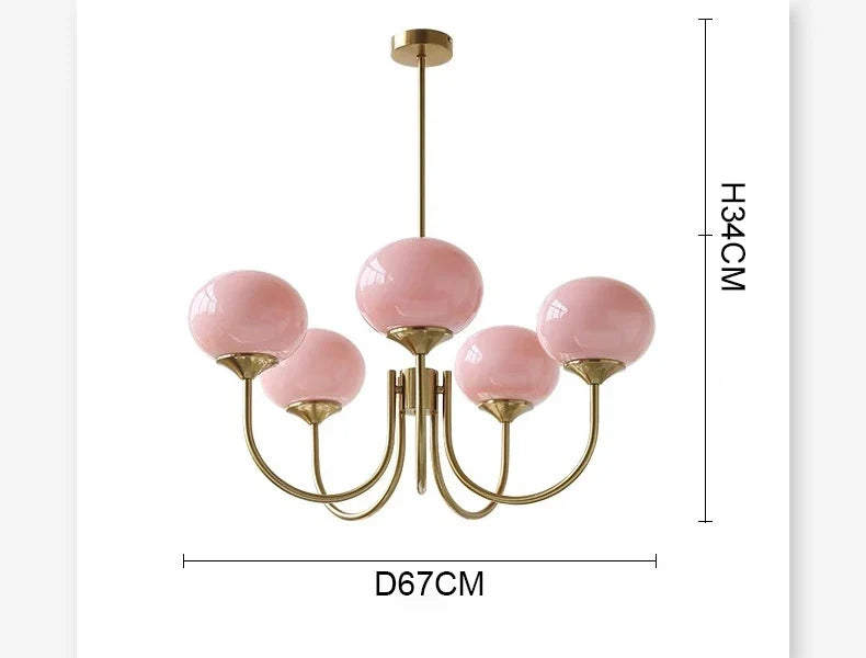 Lustre Chambre Adulte — LED — C doré 3 ampoules