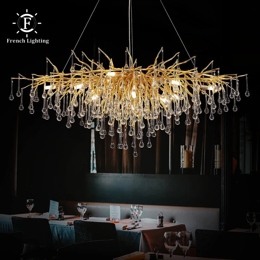 Lustre Cristal Salon — Nordique