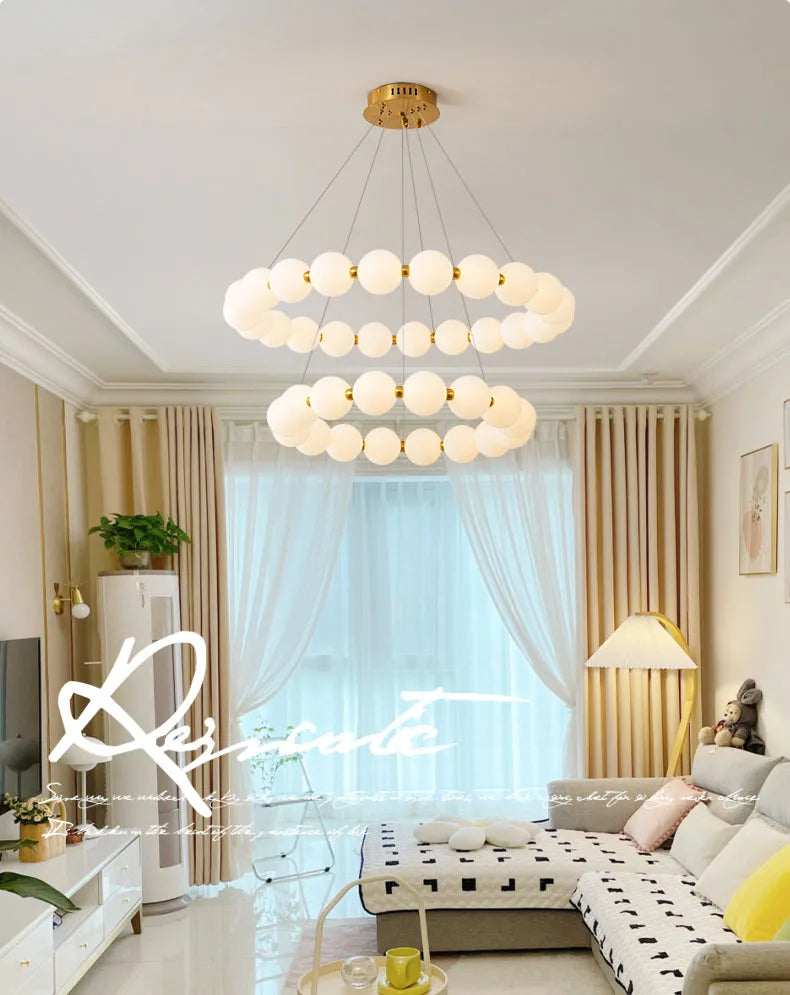 Suspension Luminaire Nordique — Métal