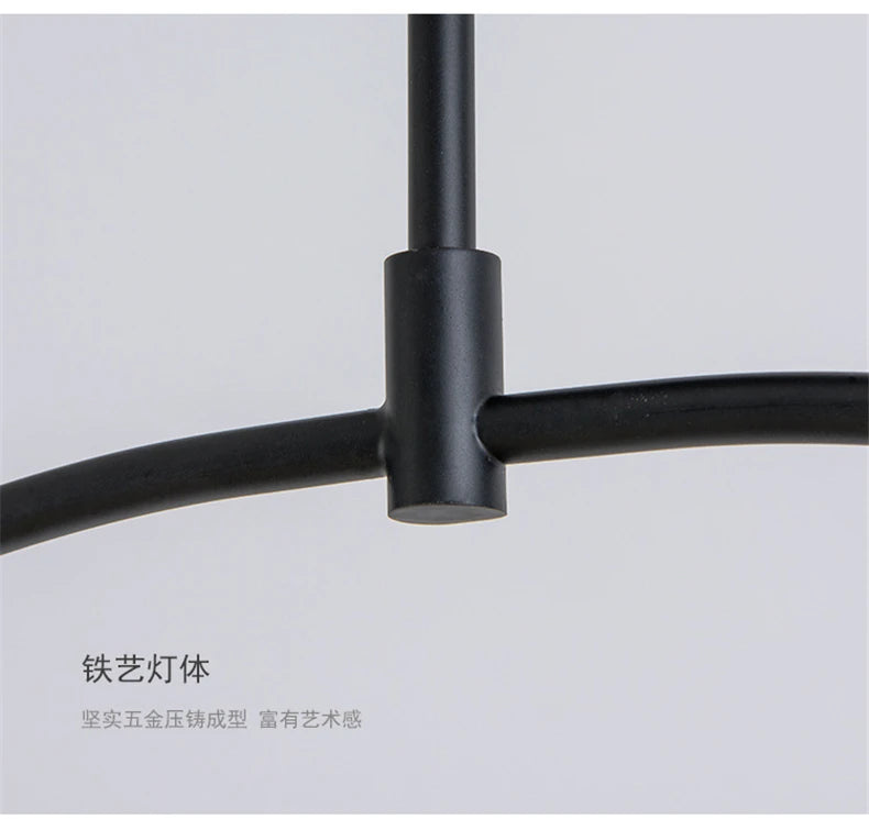 Lustre Industriel — Plafonnier Nordique Design