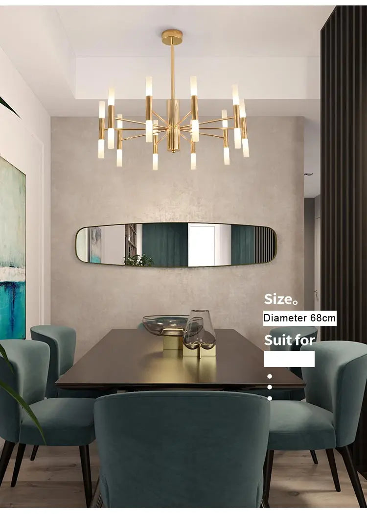Lustre Cuisine Moderne — Plafonnier Nordique Design