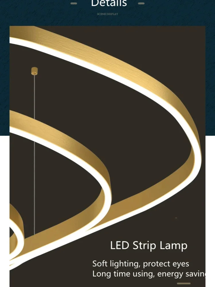 Suspension Luminaire Salon — Moderne
