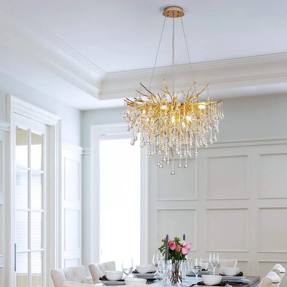 Lustre Cristal Salon — Nordique
