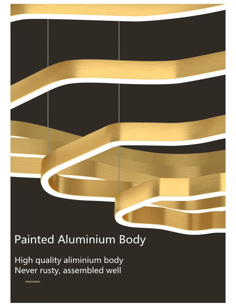 Suspension Luminaire Salon — Moderne