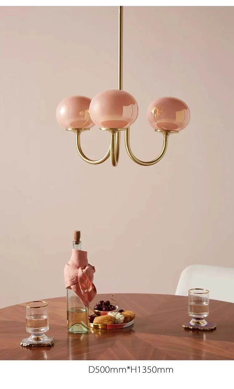 Lustre Chambre Adulte — LED — B argent 5 ampoules
