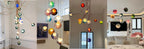 Lustre Design LED — Verre — 16 ampoules Applique murale