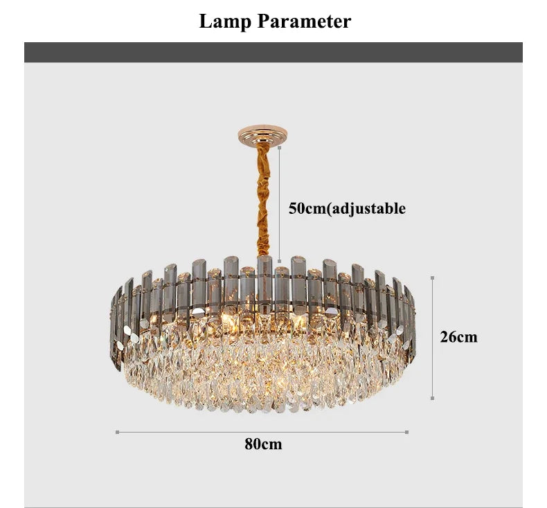 Lustre Luxe Doré