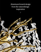 Lustre Cristal Salon — Chambre