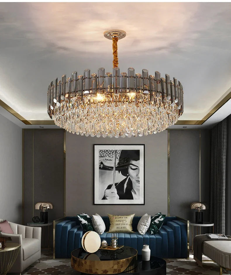 Lustre Luxe Doré