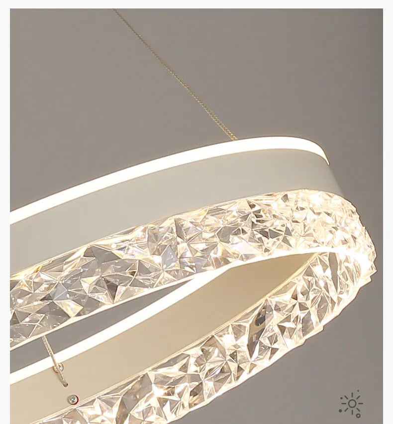 Lustre pour Salon Moderne — Métal