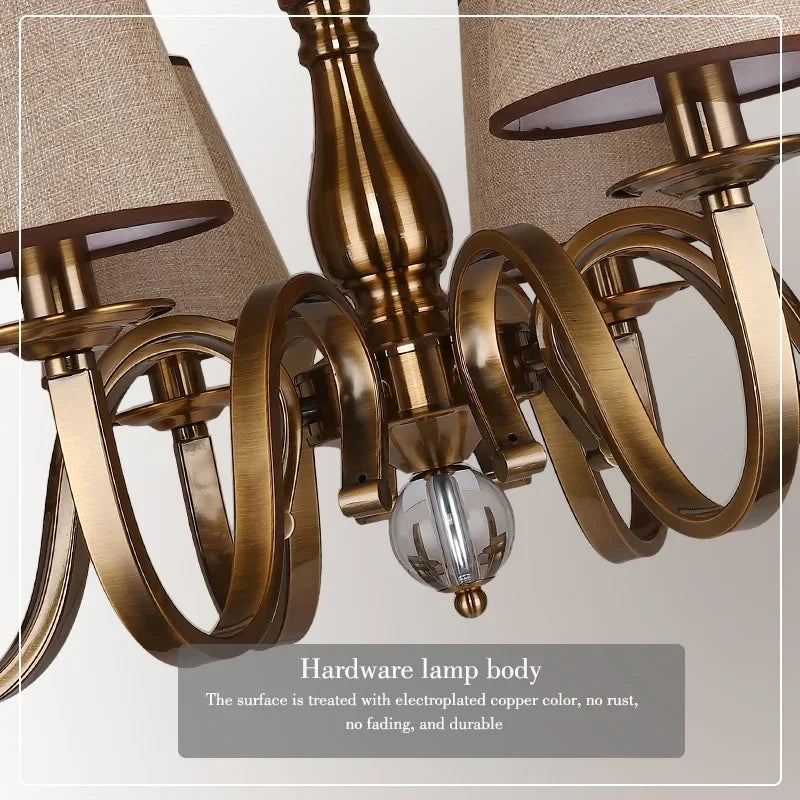 Lustre Salle à Manger Bois — LED