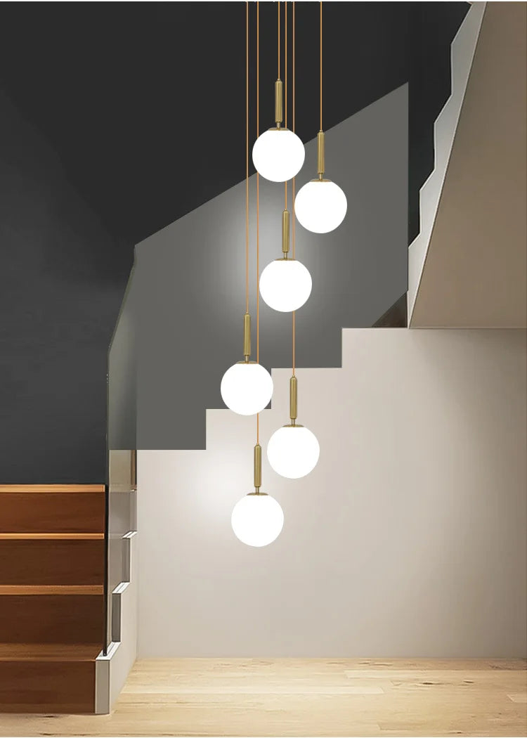 Lustre Laiton Doré