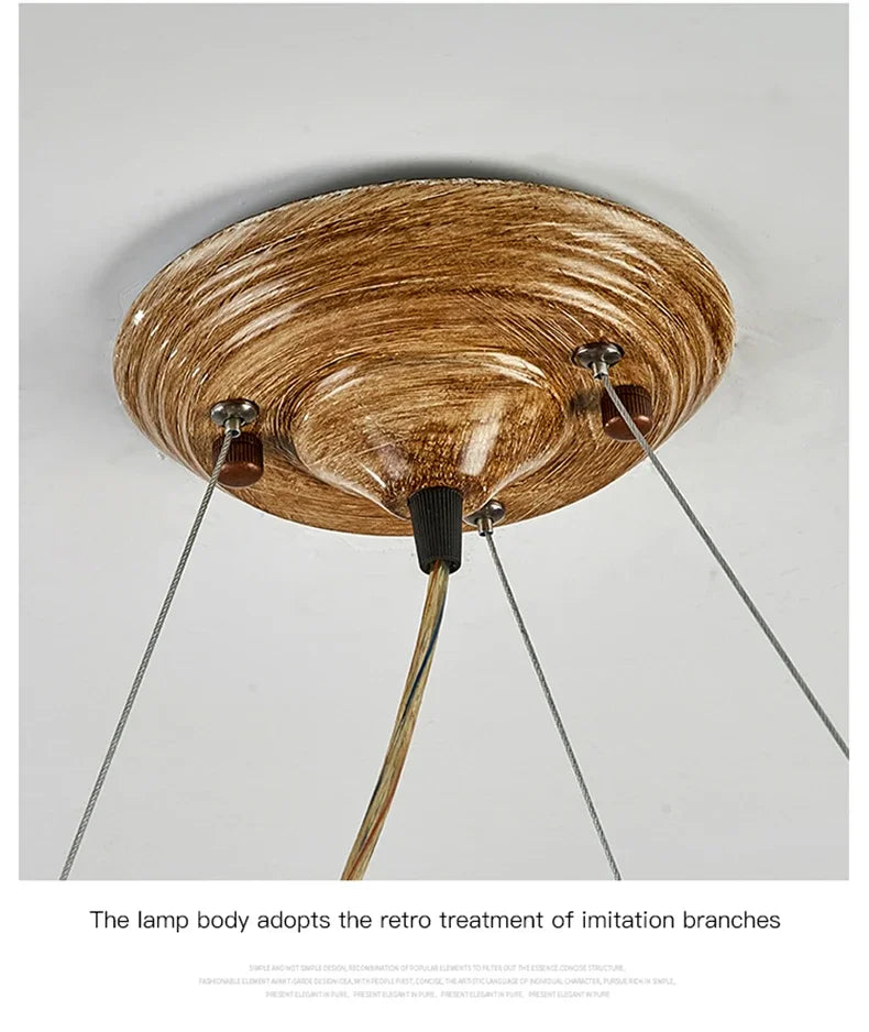 Suspension Verre Design — Vintage Salon