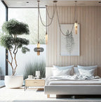 Lustre Aluminium Design — Métal — 7 ampoules