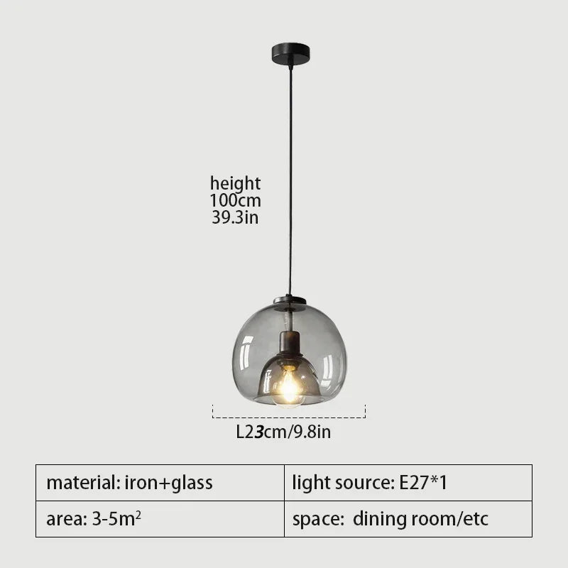 Lustre Moderne LED — Chambre