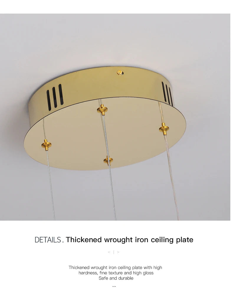 Lustre Pour Salle A Manger — Plafonnier Nordique Design