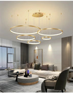 Lustre Salon Industriel — Moderne