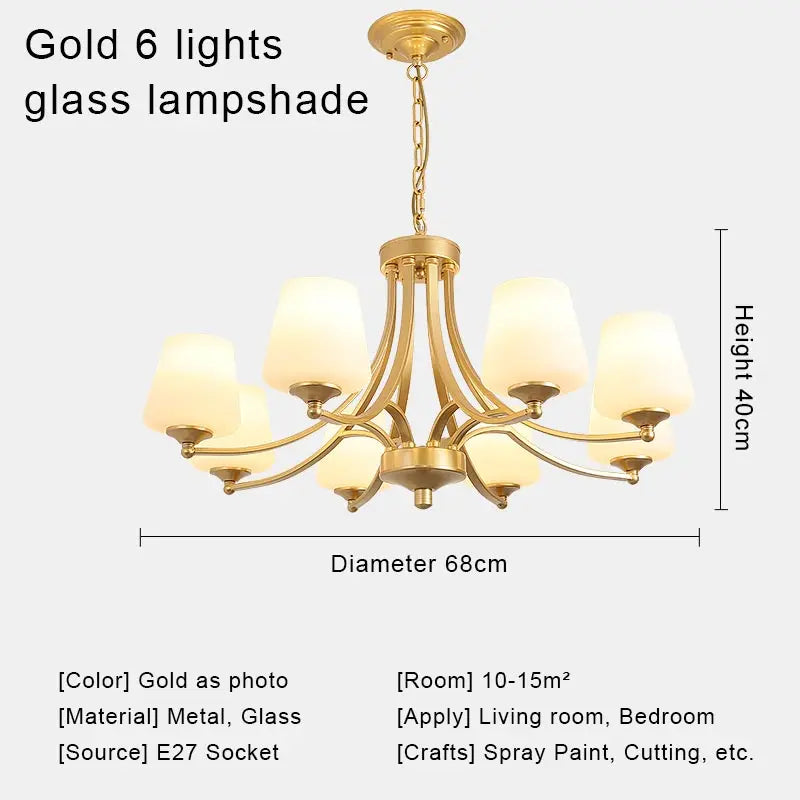 Lustre Salon Moderne — Plafonnier LED Cristal