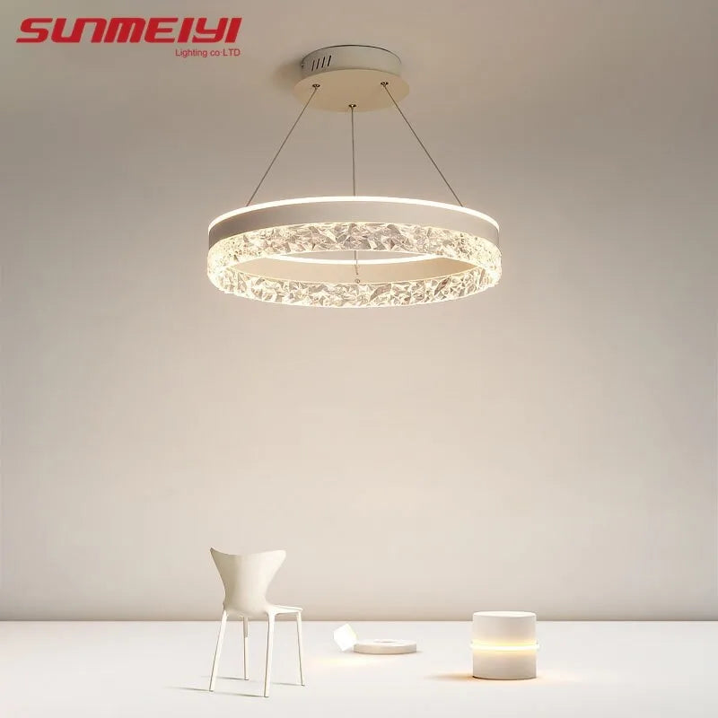 Lustre pour Salon Moderne — Métal