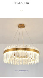 Lustre Noir Moderne