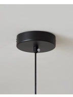 Lustre Noir Moderne — Verre