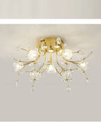 Lustre en Cristal Pas Cher — Nordique