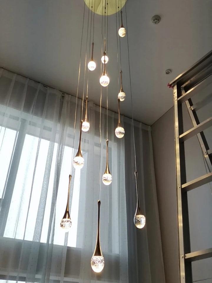 Lustre Salon Moderne — Cristal