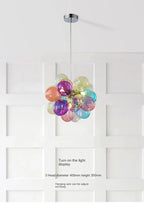 Lustre Coloré — Plafonnier Nordique Design