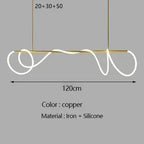 Lustre Cuisine Industriel — Nordique — Rond 60 cm