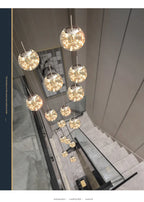 Lustre Salle à Manger Moderne — Cristal