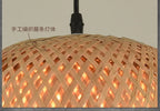 Suspension Bambou Artisanale LED - Lustre Design Naturel 2025