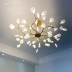 Lustre Fer Forgé — Lustre Branches LED