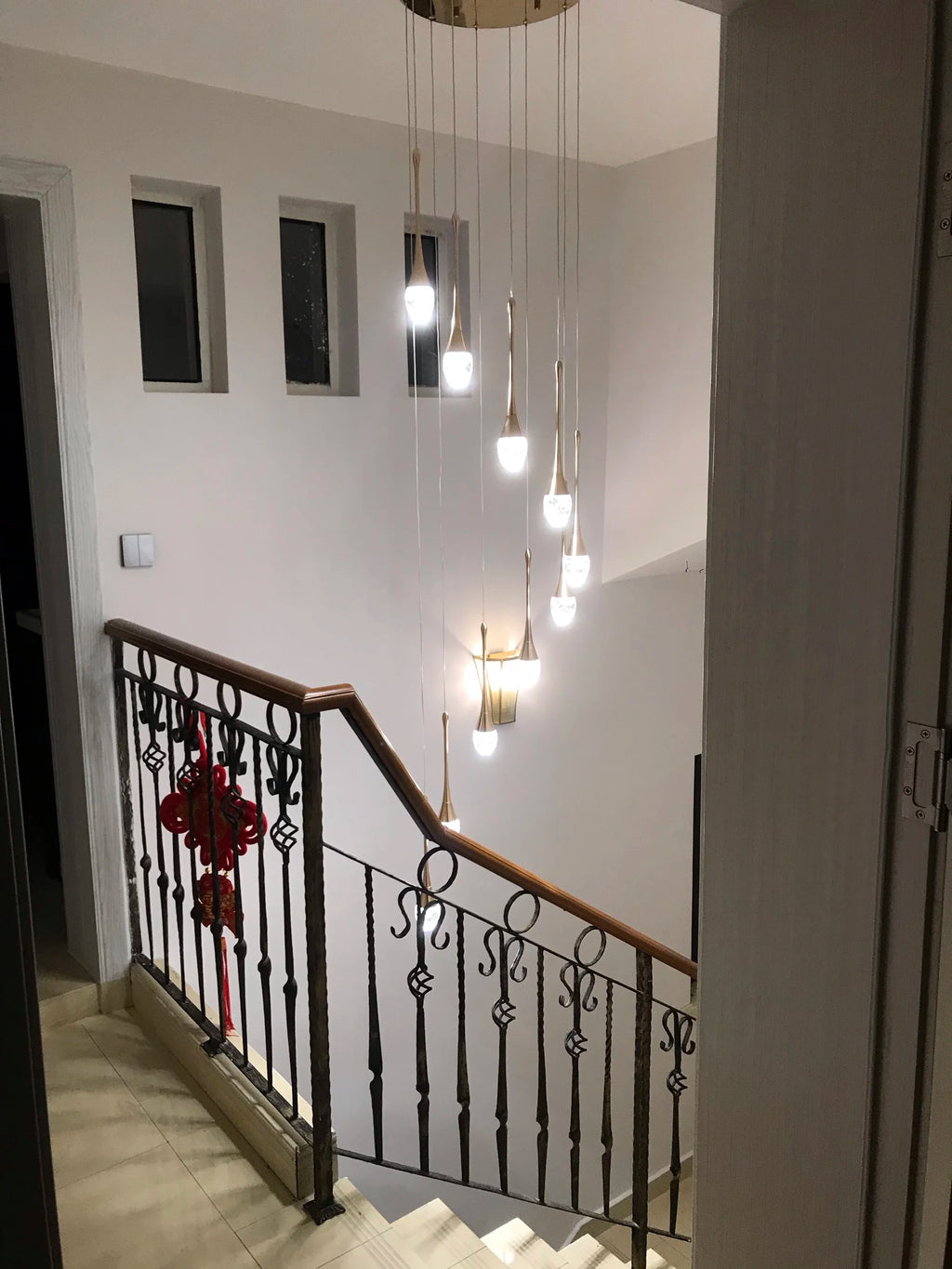 Lustre Salon Moderne — Cristal