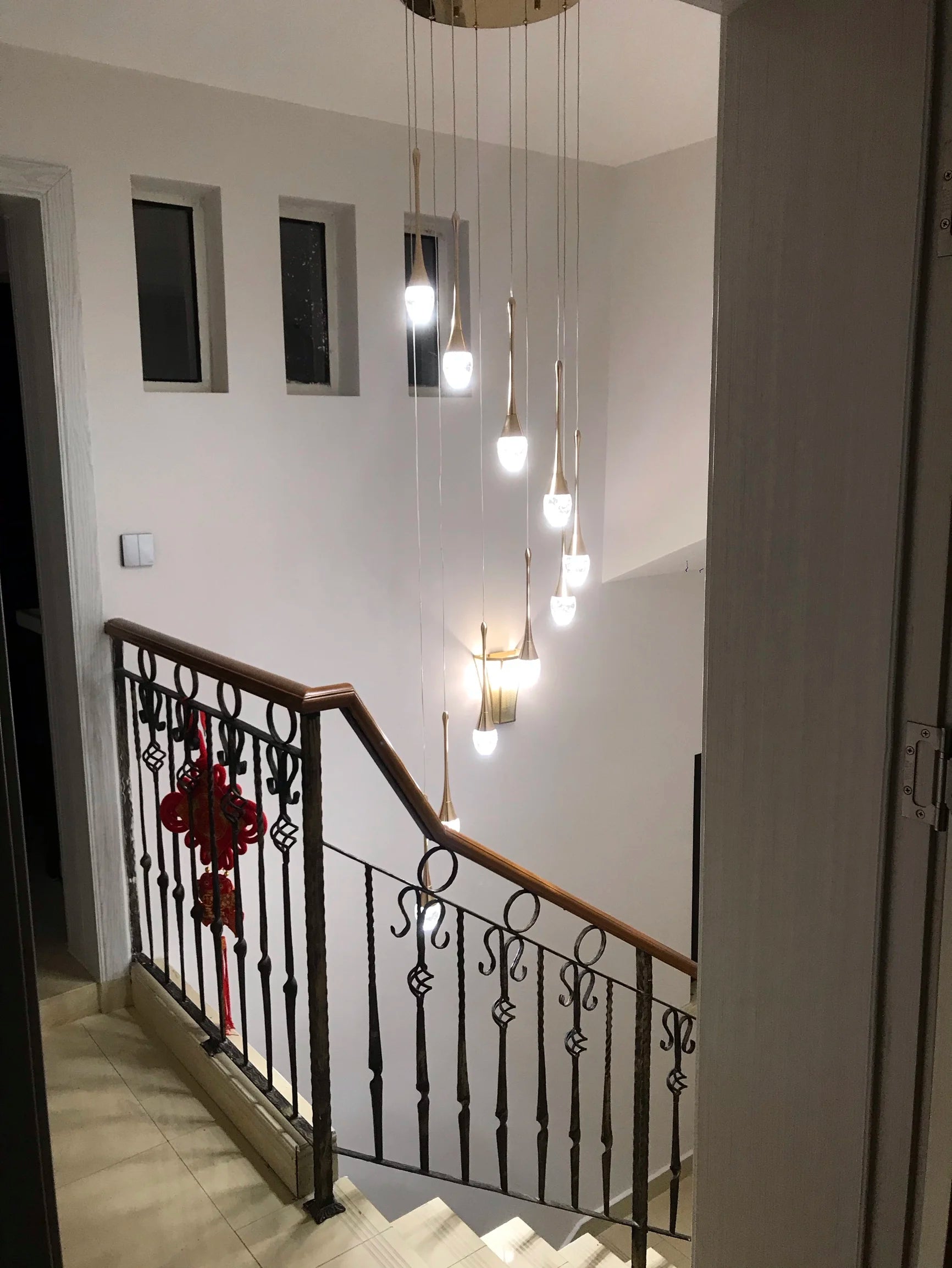 Lustre Salon Moderne — Cristal