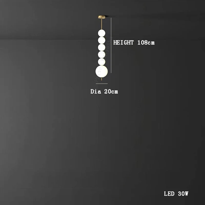 Lustre Salon Design Doré