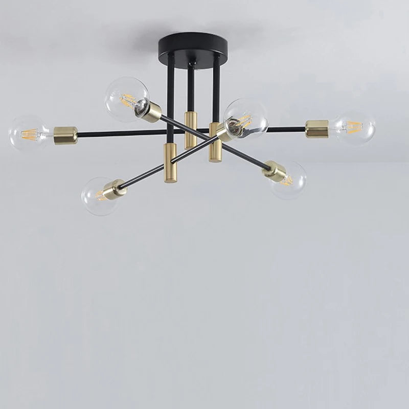 Lustre Salon Industriel