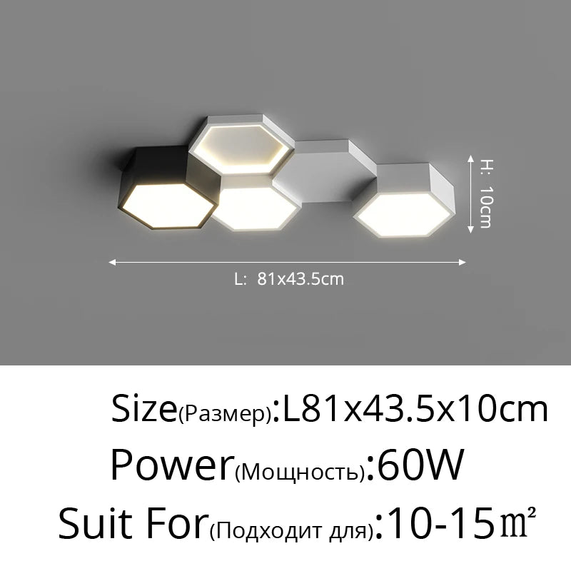 Lustre Luxe Salon — LED