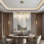 Lustre Cristal Salon