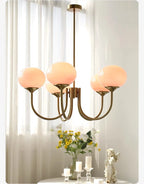 Lustre Chambre Adulte — LED — B doré 3 ampoules