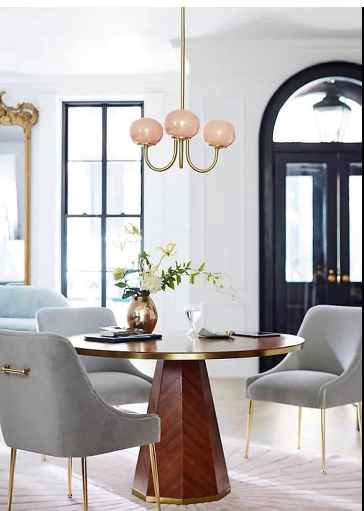 Lustre Chambre Adulte — LED — C doré 3 ampoules