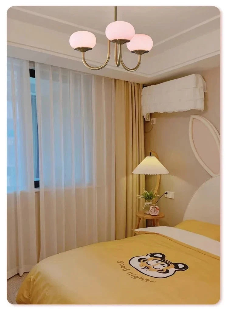 Lustre Chambre Adulte — LED — B argent 5 ampoules