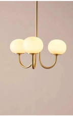 Lustre Chambre Adulte — LED — B argent 5 ampoules