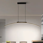 Suspension Arc LED Design Élégant — Luminosité Réglable — Salle à Manger