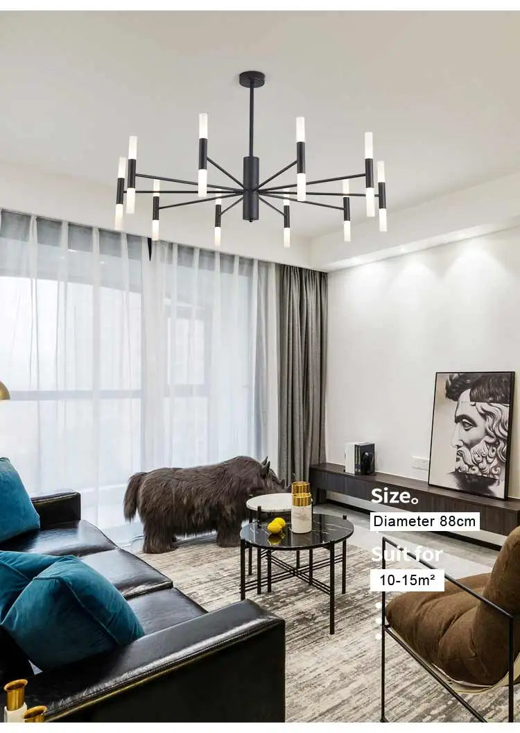 Lustre Cuisine Moderne — Plafonnier Nordique Design