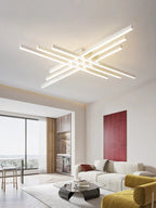 Lustre LED Chambre — Noir